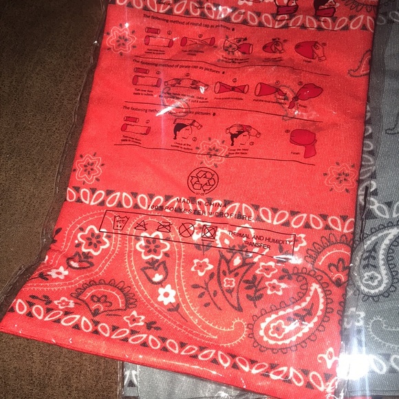 New Bandanas available in various colors choose yours at checkout - Picture 3 of 4